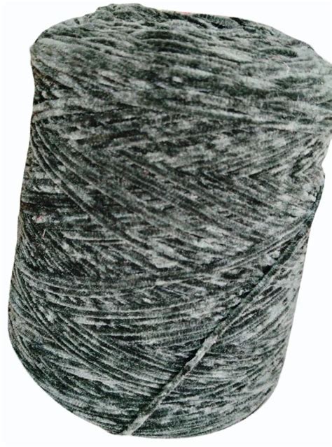 Dull Raw Polyester Microfiber Chenille Yarn For Knitting Count 40 At