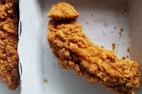 Mcdonalds Customer Horrified After Discovering Penis Shaped Chicken Piece Daily Star