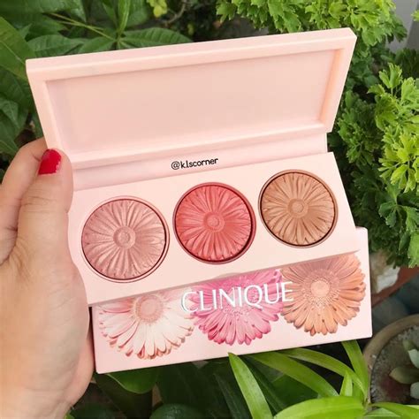 CLINIQUE Bảng má Cheek Pop On The Glow Trio Palette phiên bản giới