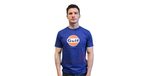 Gulf Tshirt Bleu Logo Poitrine Xl Misteroil Nr En France