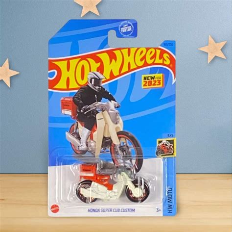 Hot Wheels Honda Super Cub Custom Moto Series 5 5 Walmart