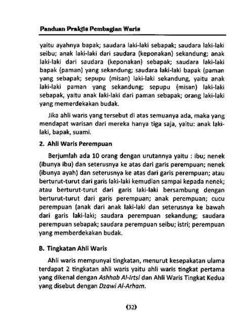 Panduan Praktis Pembagian Waris Secara Syariat Islam Pdf