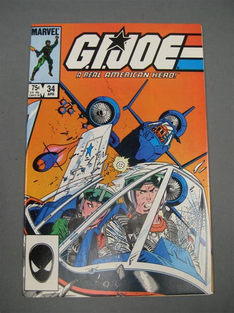 Gi Joe Marvel Vintage Comic Issue 34