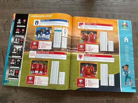 Panini Euro 2020 Tournament Edition Complete Album Catawiki