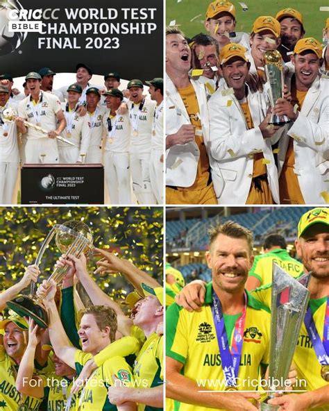 Australia's Historic ICC Trophy Wins