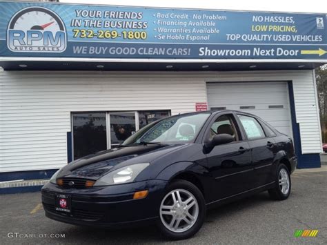 2004 Twilight Blue Metallic Ford Focus ZTS Sedan 91286259 Photo 10