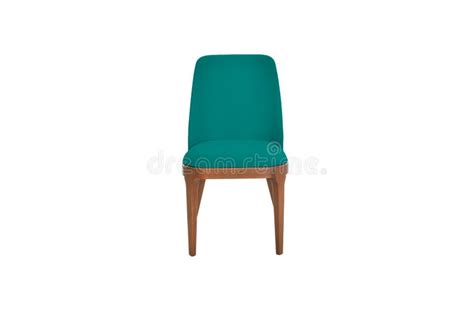 Color Wooden and Fabric Chair Stock Photo - Image of lounge, comfortable: 127358538