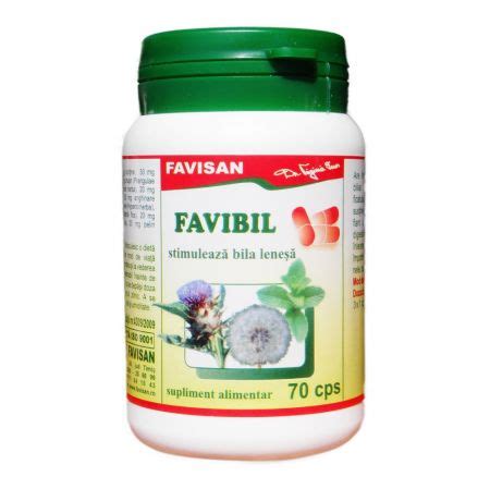 Favibil Capsule Favisan Farmacia Tei Online