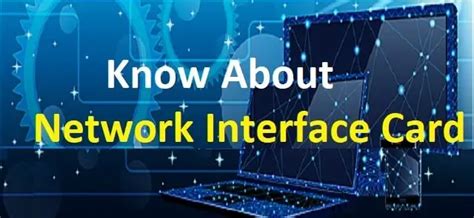 Network Interface Card - Detail | Applications | Types | Function