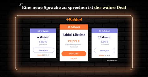 Babbel Black Friday Spare Bis Zu Auf Deinen Sprachkurs