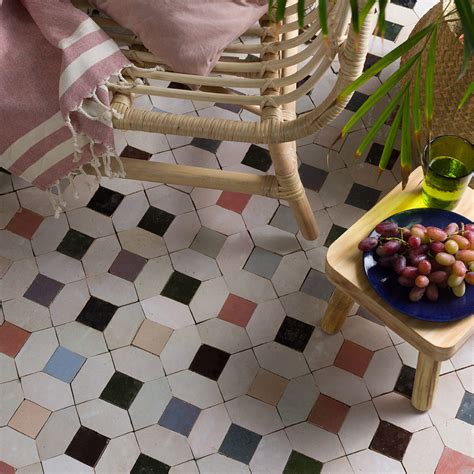 Moroccan Colourful Mosaic Zellige Tile Otto Tiles Design