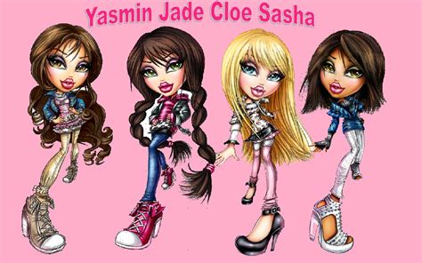 Bratz Friends Forever Bratz Yasmin Jade Cloe And Sasha Are Flickr