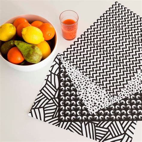 Omy ランチョンマット Placemats Graphic 01 Borderless Creations