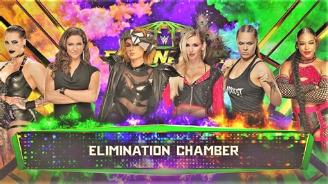 Wwe 2k23 Womens Elimination Chamber Match Rhea Ripley Ronda Rousey I