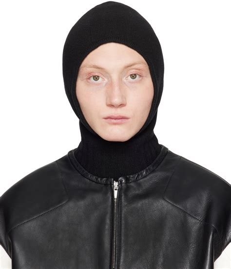 Black Lightweight Balaclava By Jil Sander On Sale