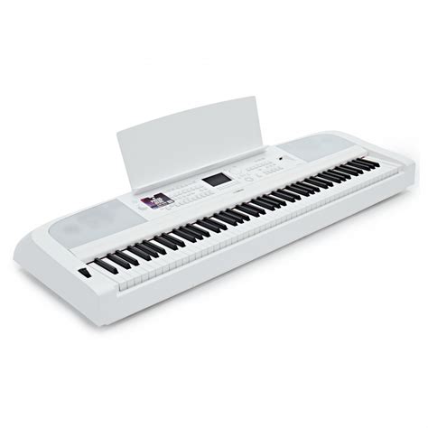 Yamaha Dgx Digital Piano White At Gear Music