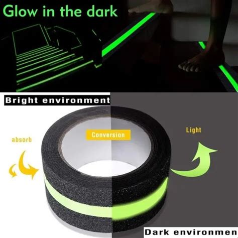 Jual Lakban Anti Licin Anti Slip Tangga Safety Walk Tape Glow In The