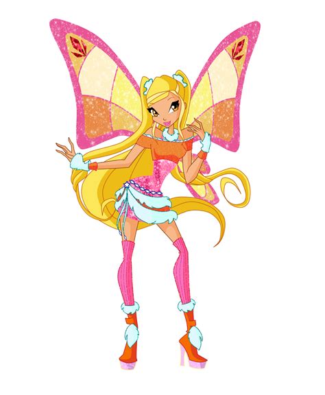 Image Winx Club Stella Lovix Pose Png Magical Girl Mahou Shoujo