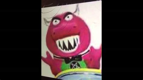 Scary Barney Meme