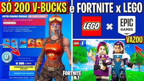 Fortnite Desconto Renegada Evento Lego E Atualiza O Youtube