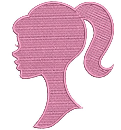 Pink Barbie Silhouette