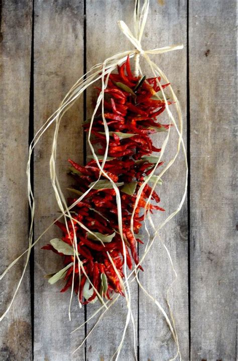 Chili Peppers Garland Kitchen Decoration Etsy Decorazioni Peperoni Ghirlande