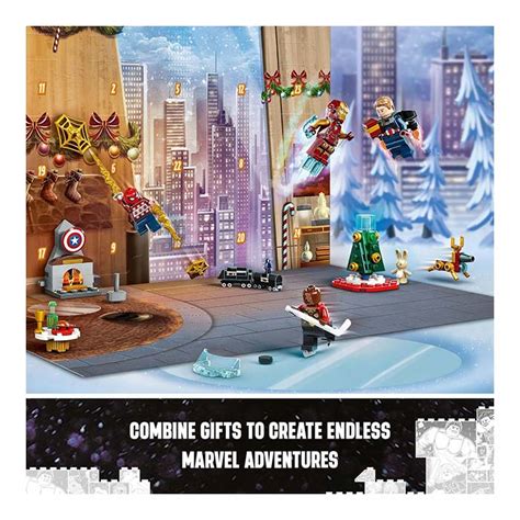 LEGO Marvel Avengers 2023 Advent Calendar Holiday Countdown Playset ...