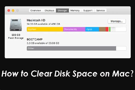 How To Clear Disk Space On Mac And Recover Mac Data Minitool