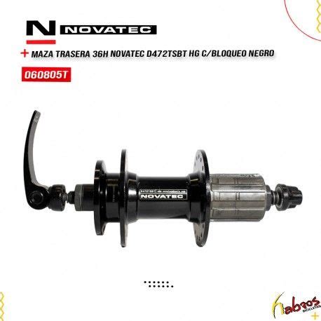 060805T MAZA TRASERA 36 HOYOS NOVATEC MODELO D472TSBT HG C BLOQUEO