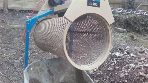 Scheppach RS400 Electric Rotary Soil Sand Rubble Sieve For Hire Or Sale