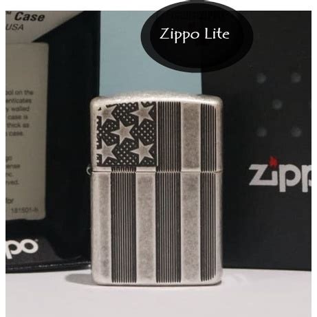 Jual Zippo Original US Flag 28974 Shopee Indonesia