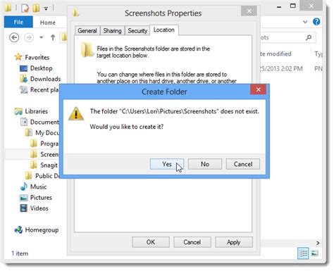 How to Change the Location of the Default Screenshot Folder in Windows ...