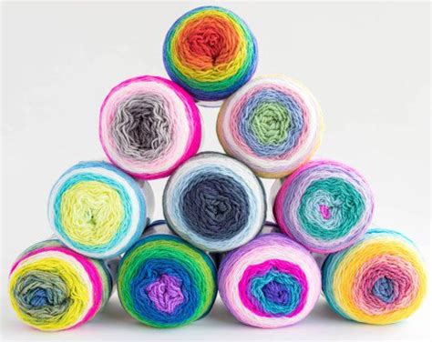 Lion Brand Mandala Cakes 1 American Yarns