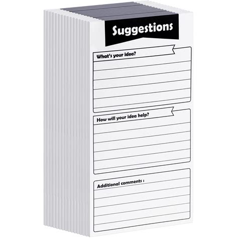 Suggestion Box Ideas For Employees