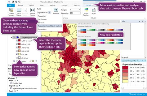 Preview Interactive Thematic Mapping In Mapinfo Pro V160