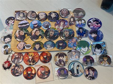 Assorted Anime Merch Jujutsu Kaisen Genshin Impact Blue Lock Tokyo