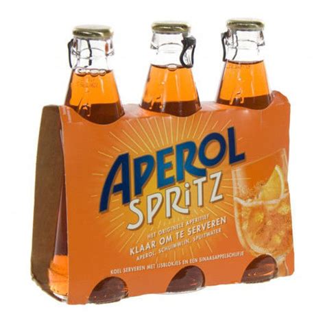 Aperol Spritz 20 Cl Clip 3 Flesjes Prik En Tik Zele