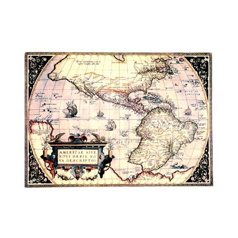 Map of the New World 1570 | Historic Jamestowne