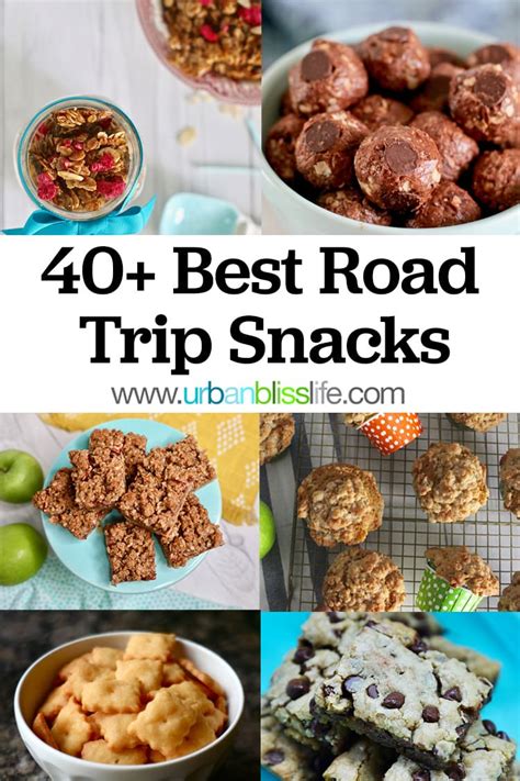 40 Best Road Trip Snacks Artofit