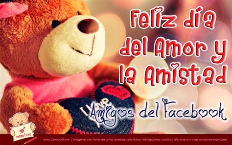 Postal Día Del Amor Y La Amistad Amigos Del Facebook