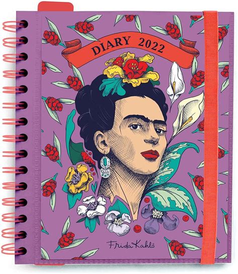 Amazon Official Frida Kahlo Diary Day To Page Months