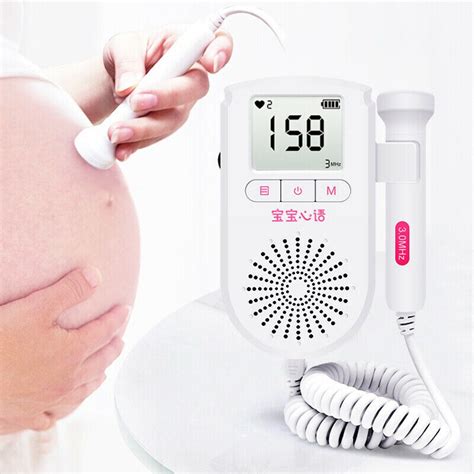 Mhz Ultrasonic Digital Prenatal Fetal Doppler M Grandado