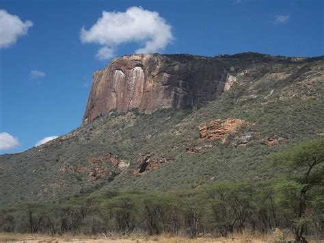 Ololokwe Mountainsacred Mountain Is One Of The Most Striking