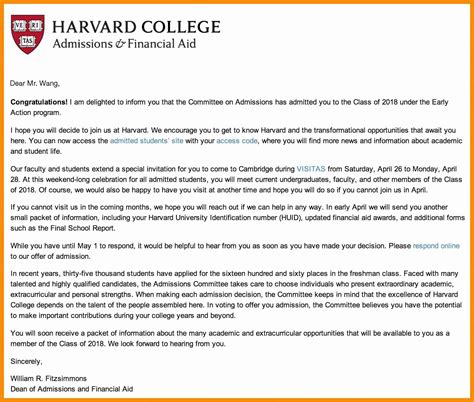 Harvard Cover Letter Examples Coverletterpedia