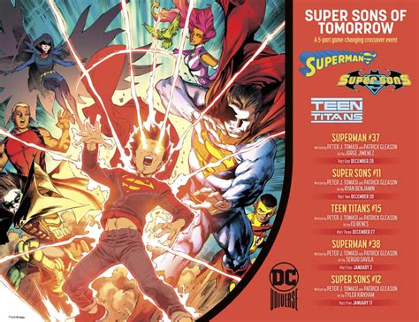 DC Comics Rebirth Universe Super Sons Of Tomorrow Part 3 Spoilers