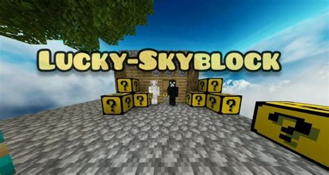 Lucky Skyblock Minecraft Map