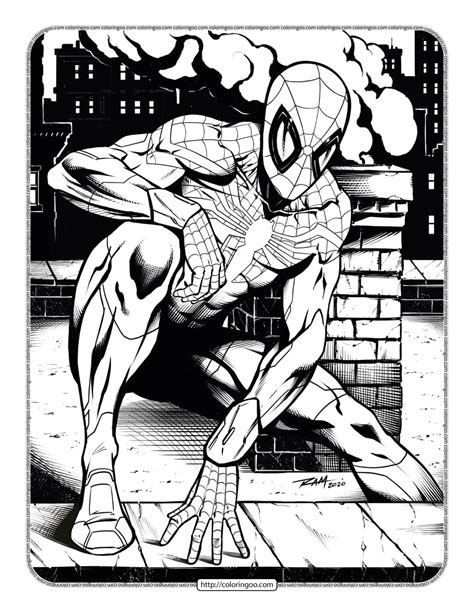 Superior Spider Man Coloring Pages