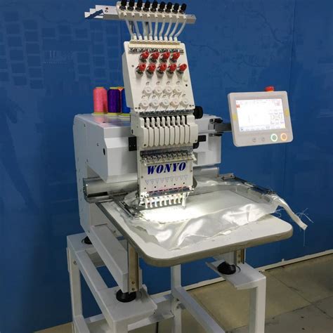 New Ready Cap Single Head Automatic Computerized Embroidery Machine China Mix Embroidery