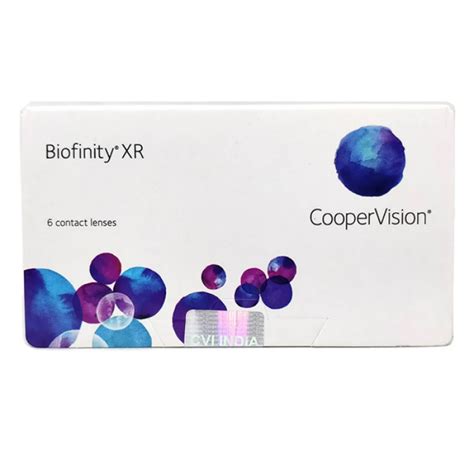 CooperVision Biofinity XR 6 Lens Box Mail My Lense