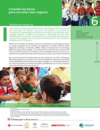 Creando Las Bases Para Escuelas M S Seguras Pdf